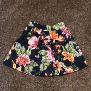 Floral skirt